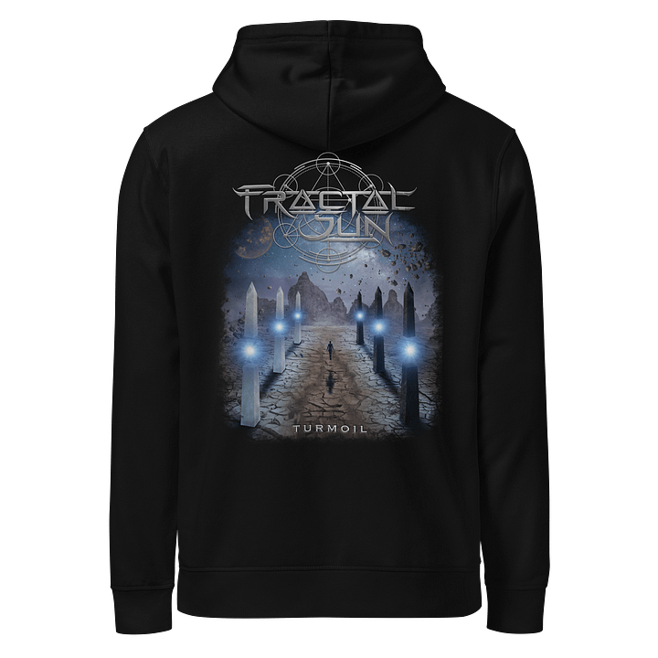 Turmoil Unisex Organic Hoodie product image (1)