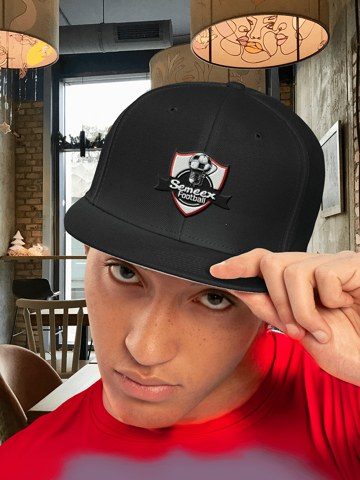 Otto Wool Blend Snapback Cap product image (1)