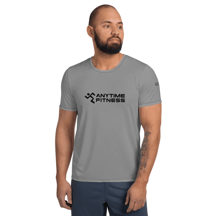 AF Athletic Tee Grey/Black product image (1)