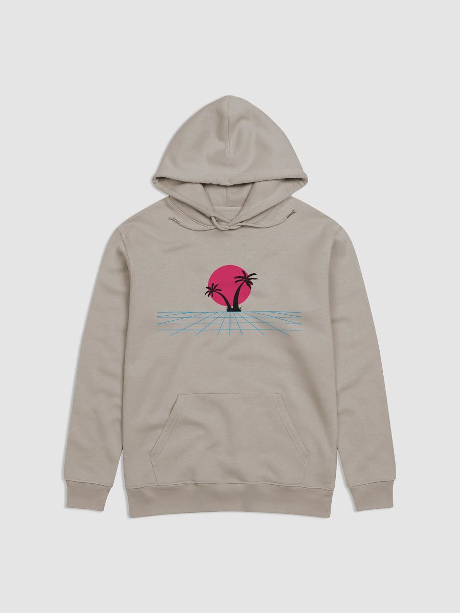 Retro-Futuristic Synthwave Eco Hoodie product image (1)