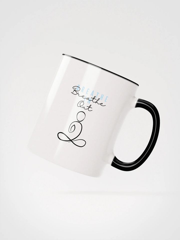 Breathe In Breathe Out Mug – Mindfulness & Yoga-Inspired Cup product image (2)