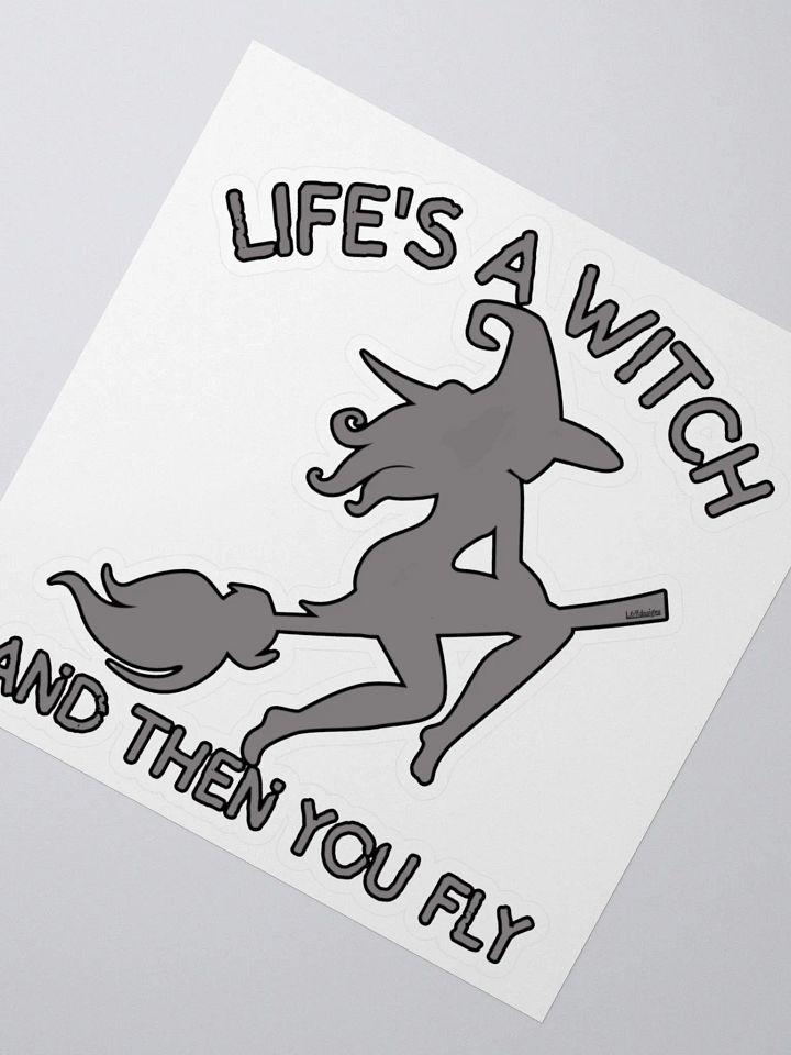 LIFE'S A WITCH AND THEN YOU FLY product image (6)
