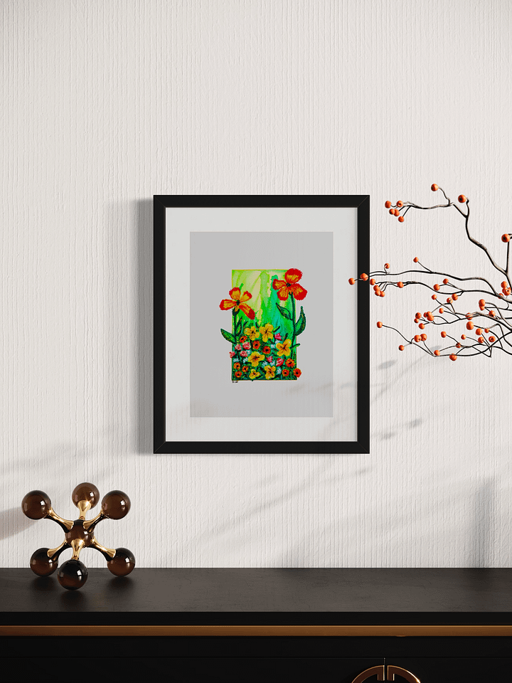 Red & Orange Flowers Print product image (2)