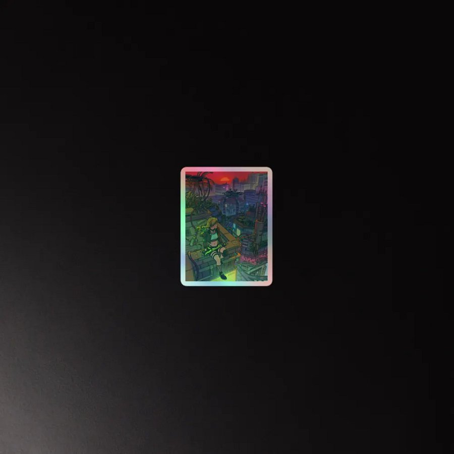 Virtual Escape | Holographic Sticker product image (4)