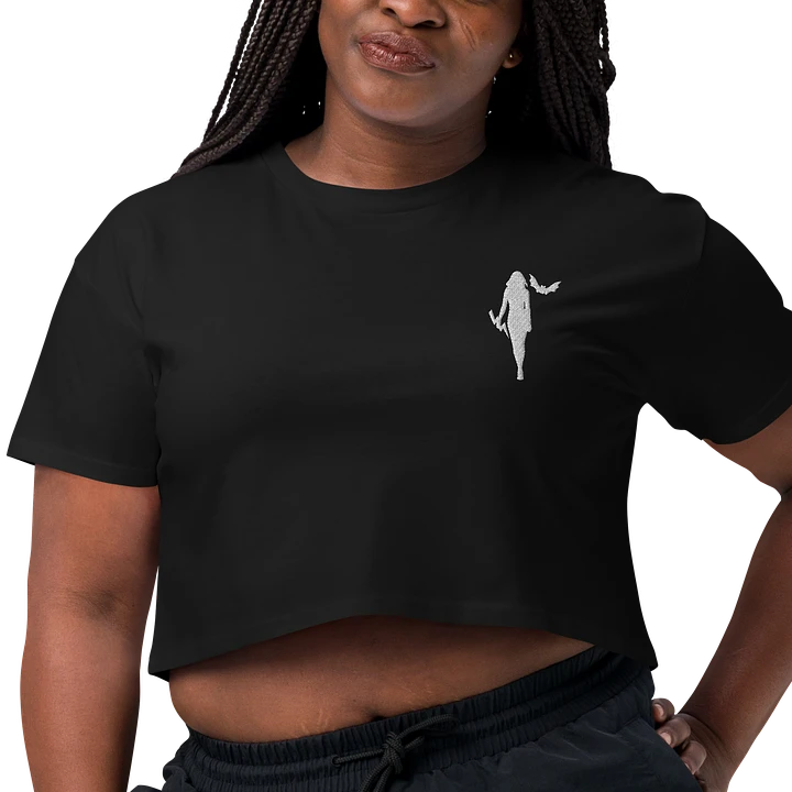 Proto-Valkyrie Embroidered Crop Top product image (1)
