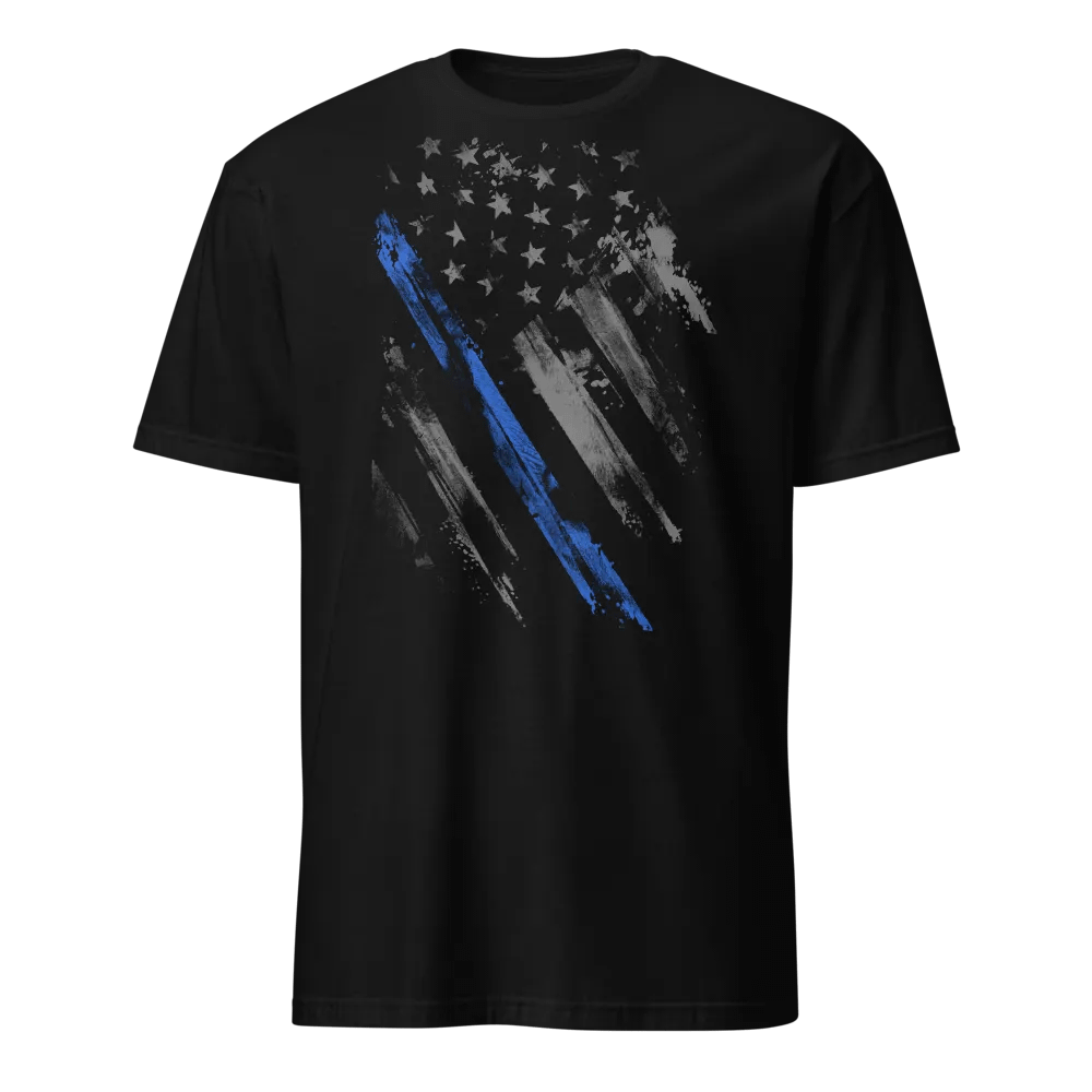 Crosswise Thin Blue Line Flag product image (1)