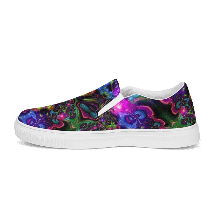 Starry Night Men's Canvas Slip On Shoes product image (5)