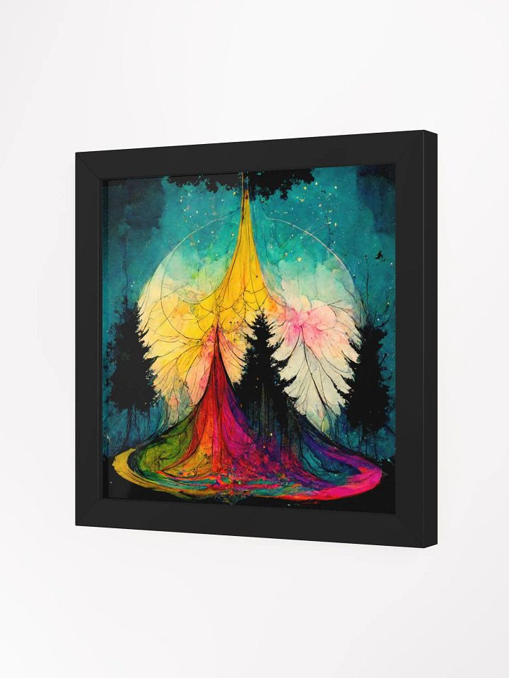 Vibrant Ayous Wood Framed Matte Poster product image (7)