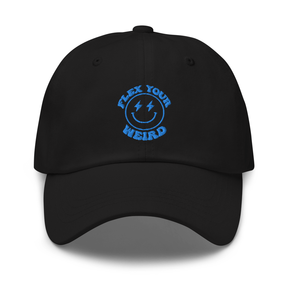 'Flex Your Weird' Dad Hat - Black product image (3)