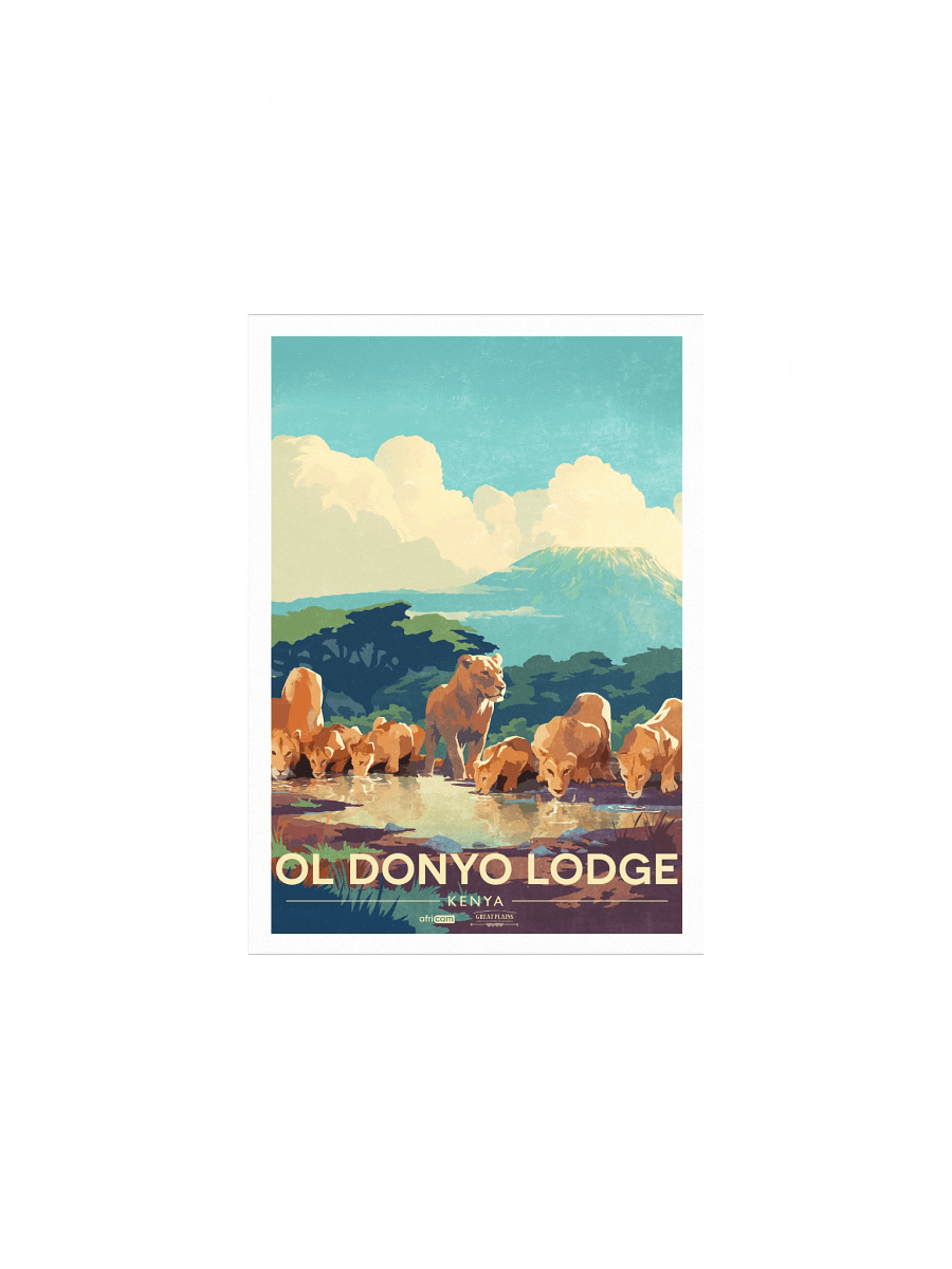 Ol Donyo (Lion) Poster product image (2)