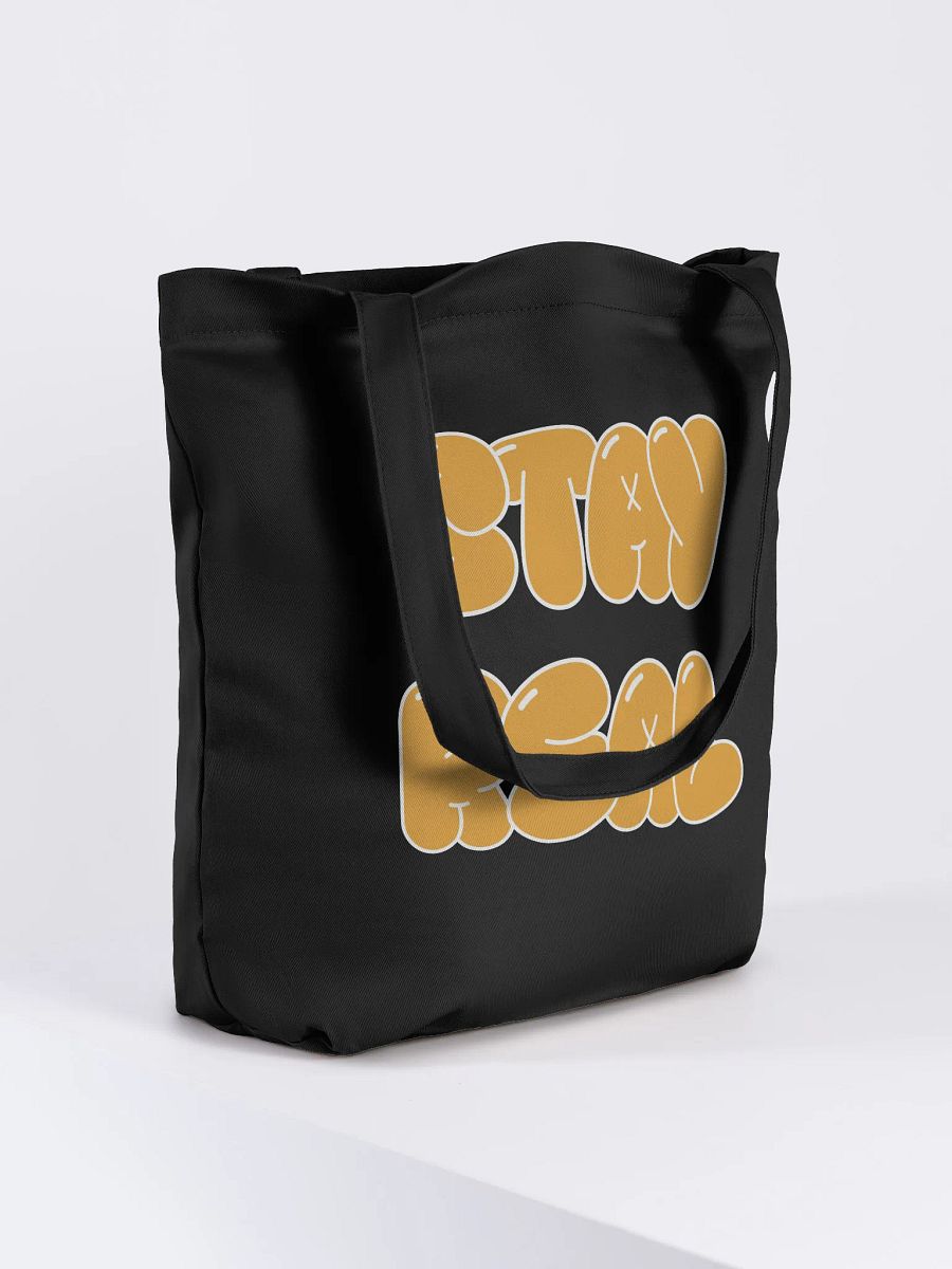 STAY REAL Eco-Friendly Statement Tote Bag product image (8)