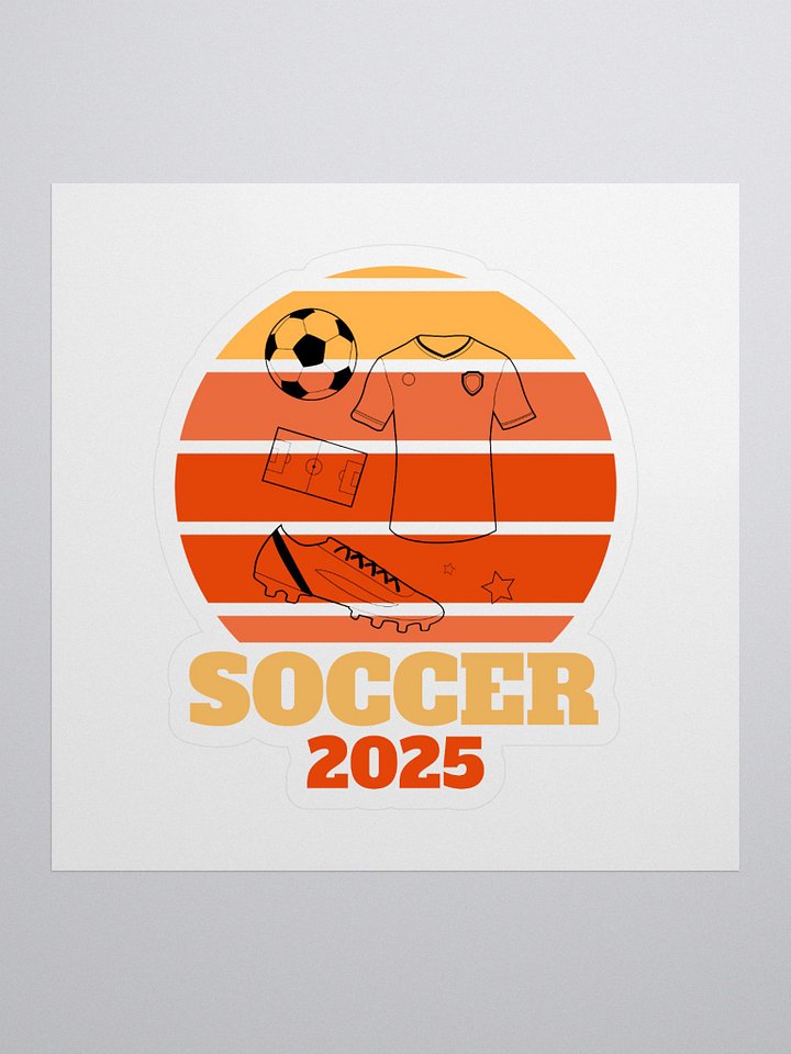 Soccer 2025 Vibrant Sticker Pack product image (2)