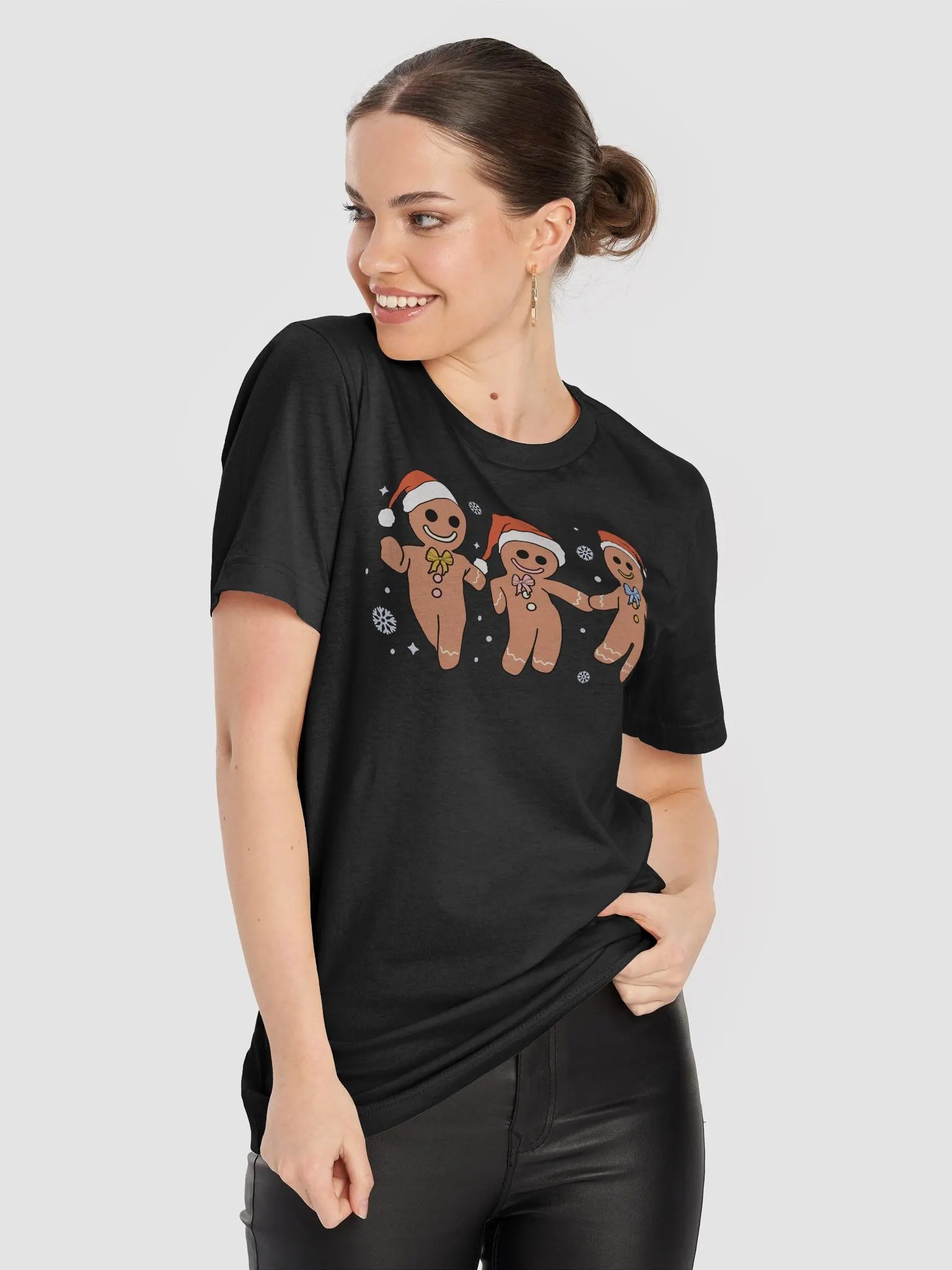 Christmas Dancing Gingerbread Shirt 3548 product image (5)