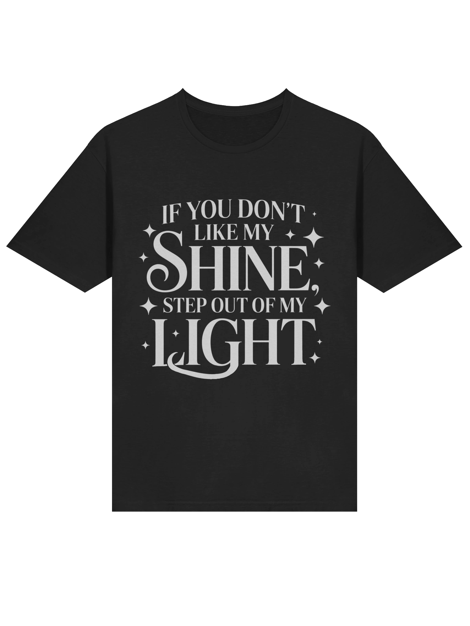 The Returned “Step Out of My Light” Tee | Lightworker Tee | Wear Your Awakening | Spiritual Awakening Apparel product image (3)