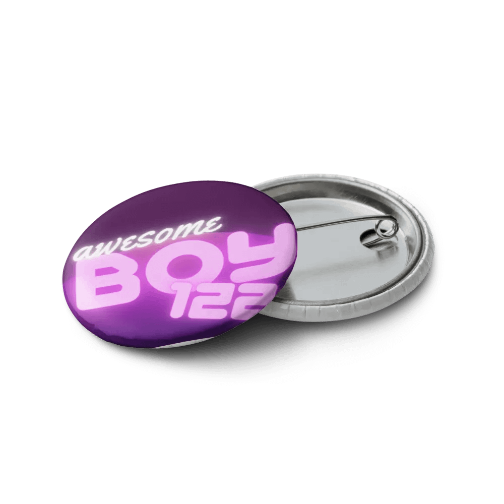 AWESOMEBOY122 Pin Buttons Set product image (12)