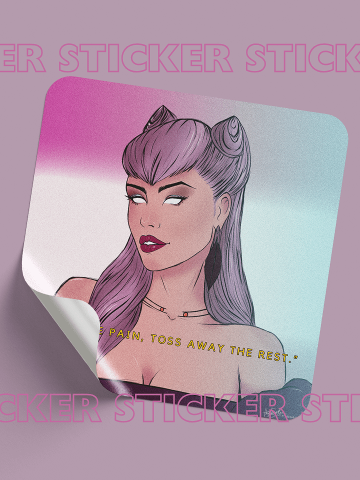 Drink The Pain // Sticker product image (1)