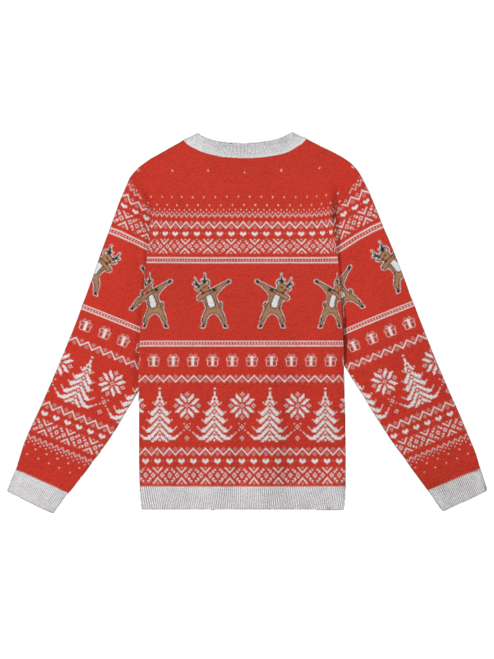 Black Belt Festive Reindeer Knitted Crewneck product image (2)