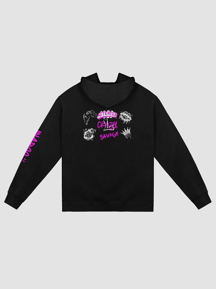 Savage Graffiti Oversized Hoodie product image (2)