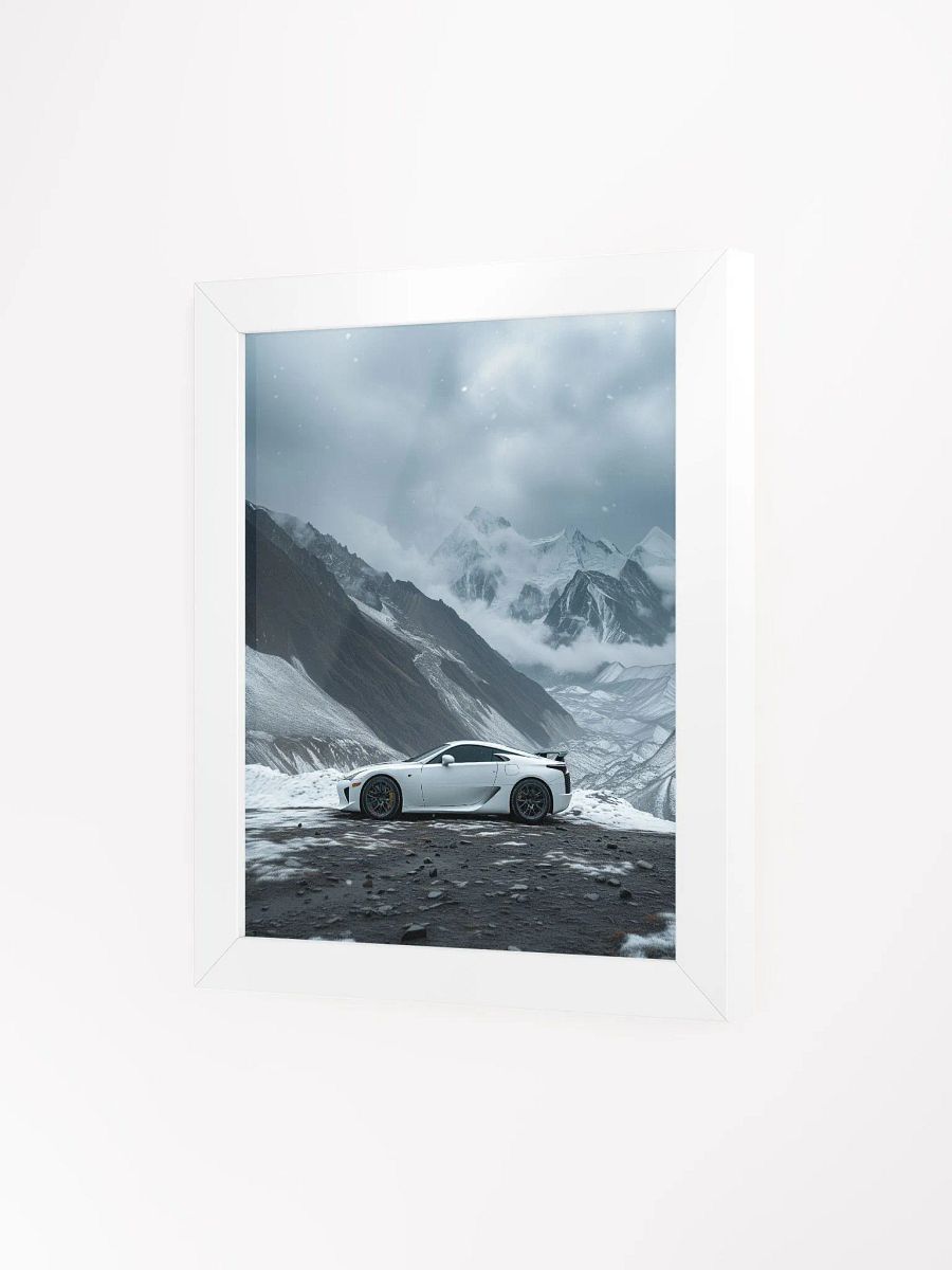 Lexus LFA in Mountains Poster product image (19)