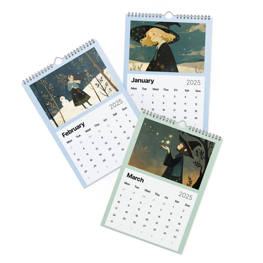 Witchy calendar 2025 product image (4)