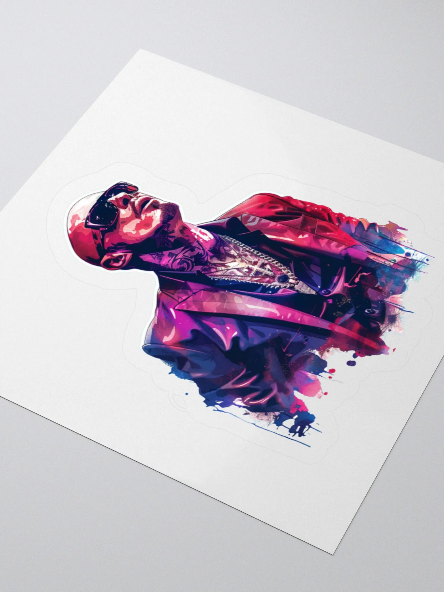 International Hustler Laptop Sticker product image (3)