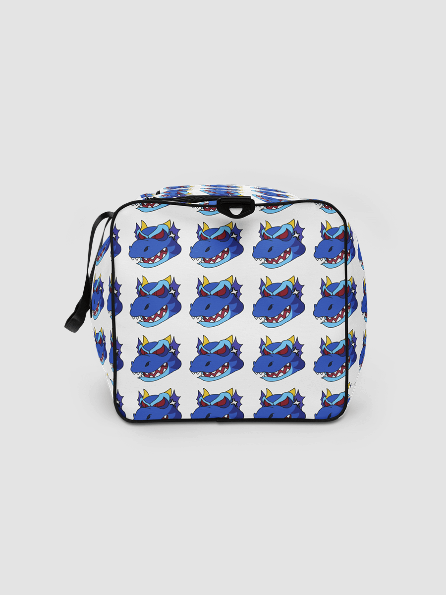 Angry Blue Dragon All-Over Print Duffle Bag product image (8)