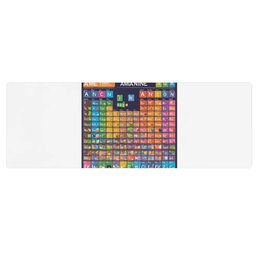 periodic table yoga mat product image (1)