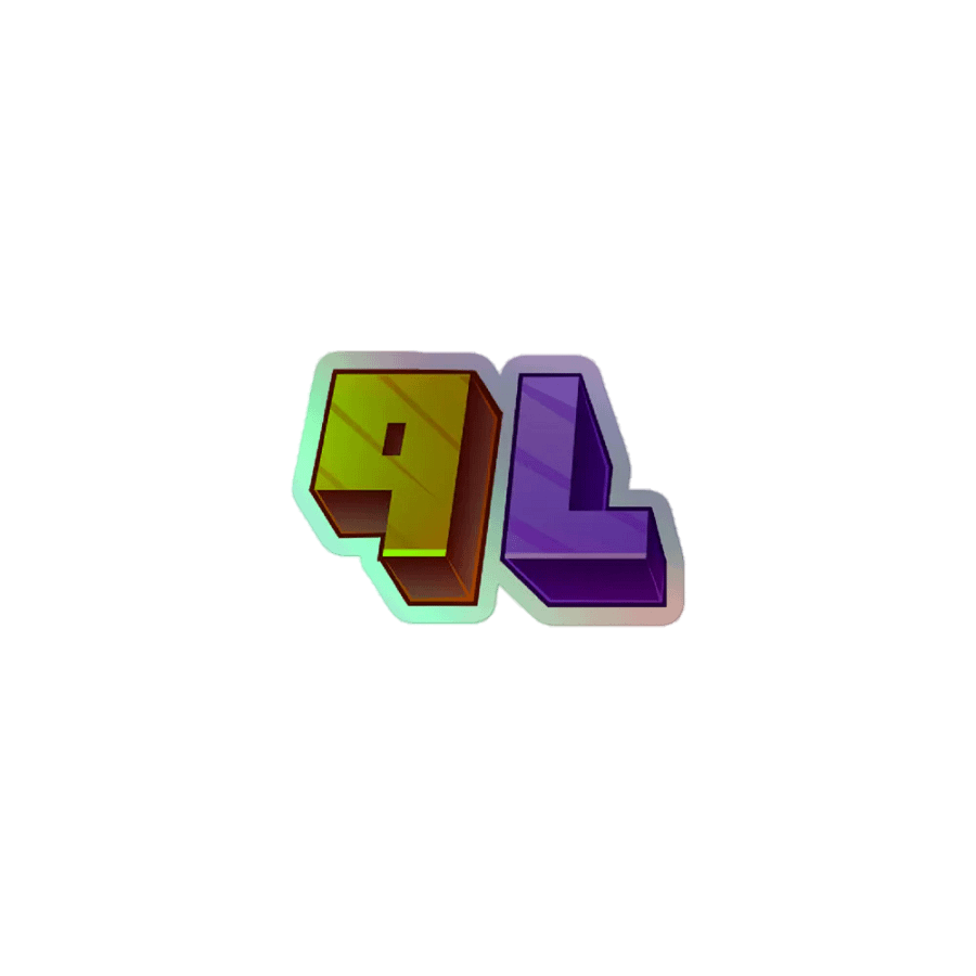 9 Lives Holographic Sticker product image (1)