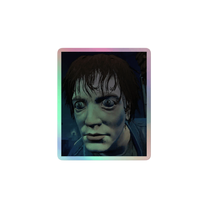 Cursed Quentin Holo sticker product image (2)