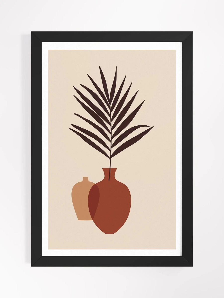 Serene Leaves Framed Poster product image (5)