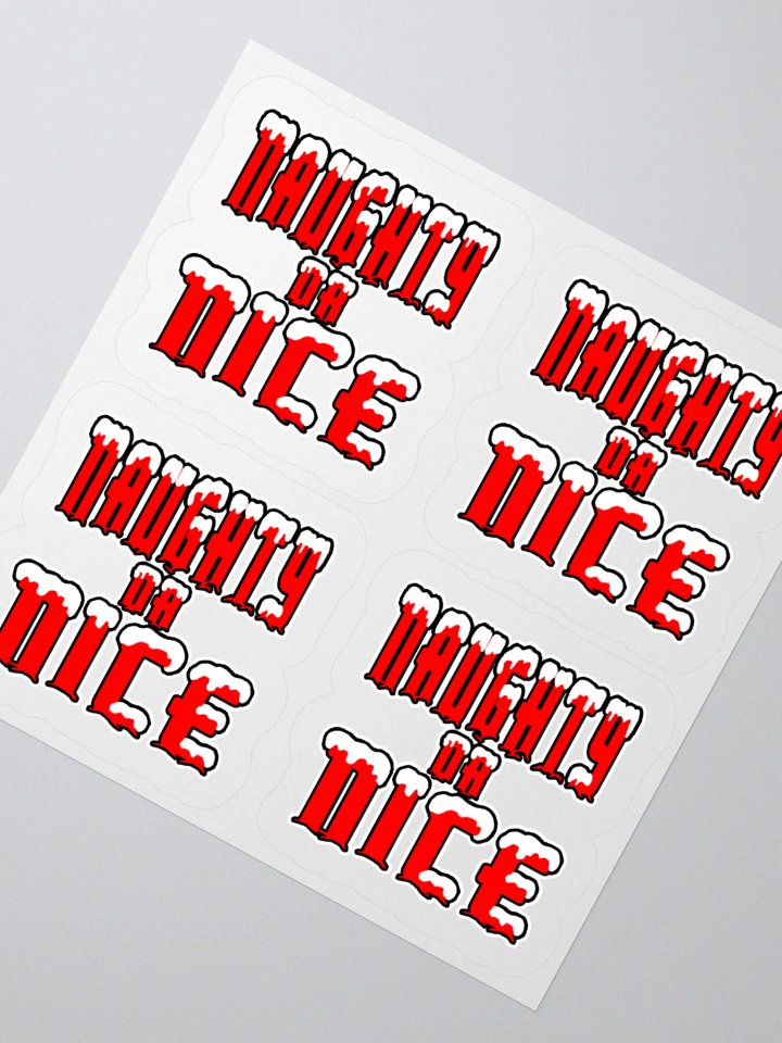 Naughty or Nice - Stickers product image (2)
