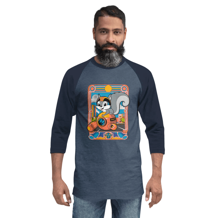 Squirrel Adventure Raglan Tee product image (2)