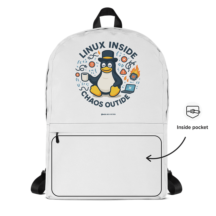Linux Inside. Coffee Outside. Chaos Everywhere. product image (2)