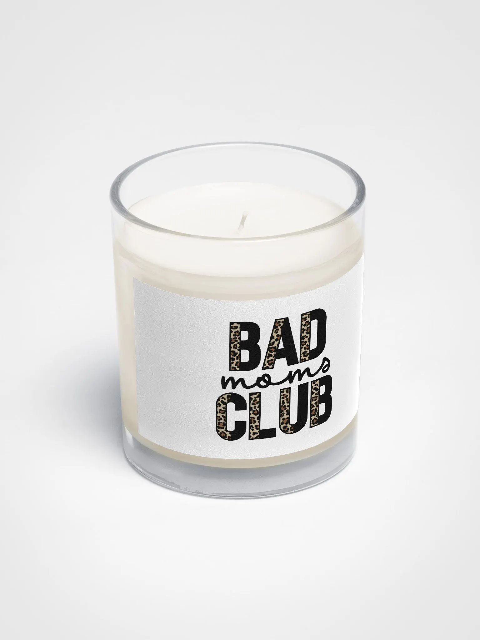 "Bad Moms Club" Soy Wax Candle product image (2)