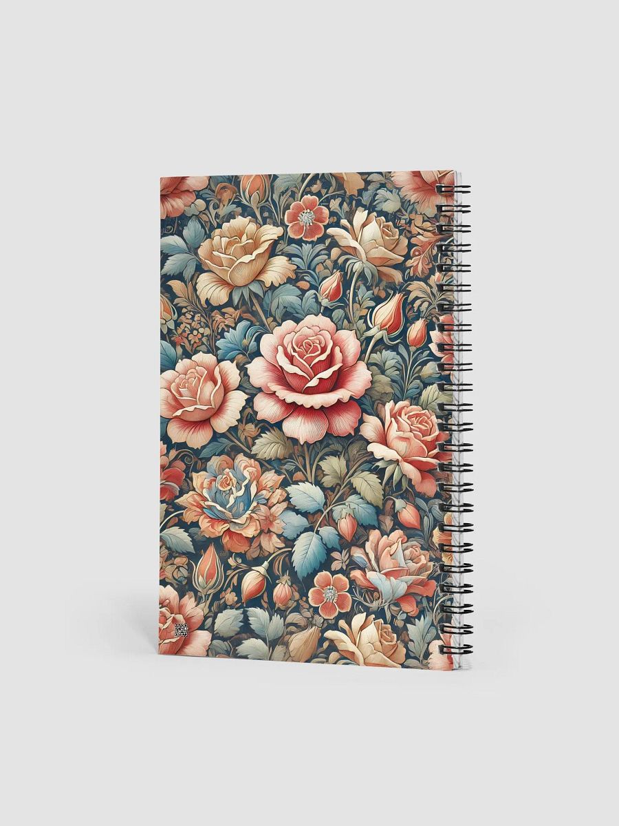 Royal Floral Spiral Notebook product image (2)