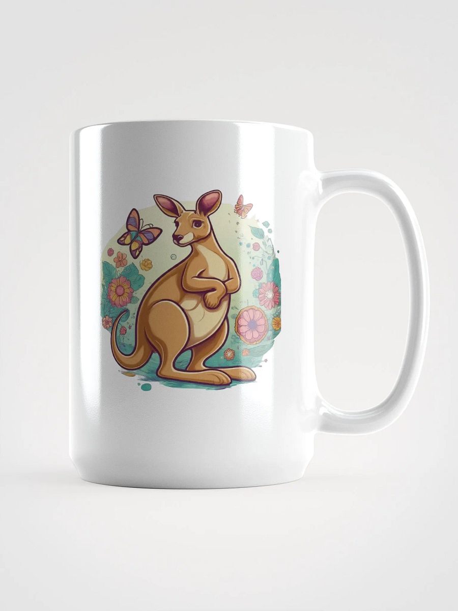 Vibrant Kangaroo Garden Mug product image (1)