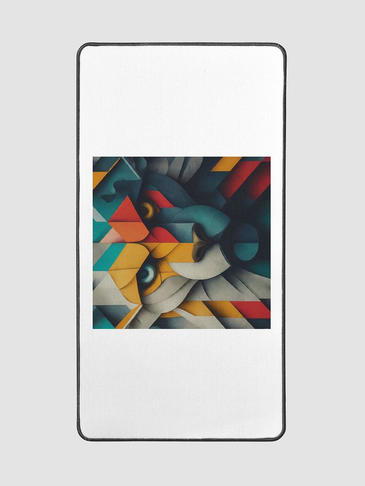 Bear Face Abstract Desk Mat product image (2)
