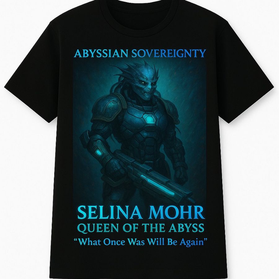 🌊 Abyssian Sovereignty: Selina Mohr T-Shirt product image (1)