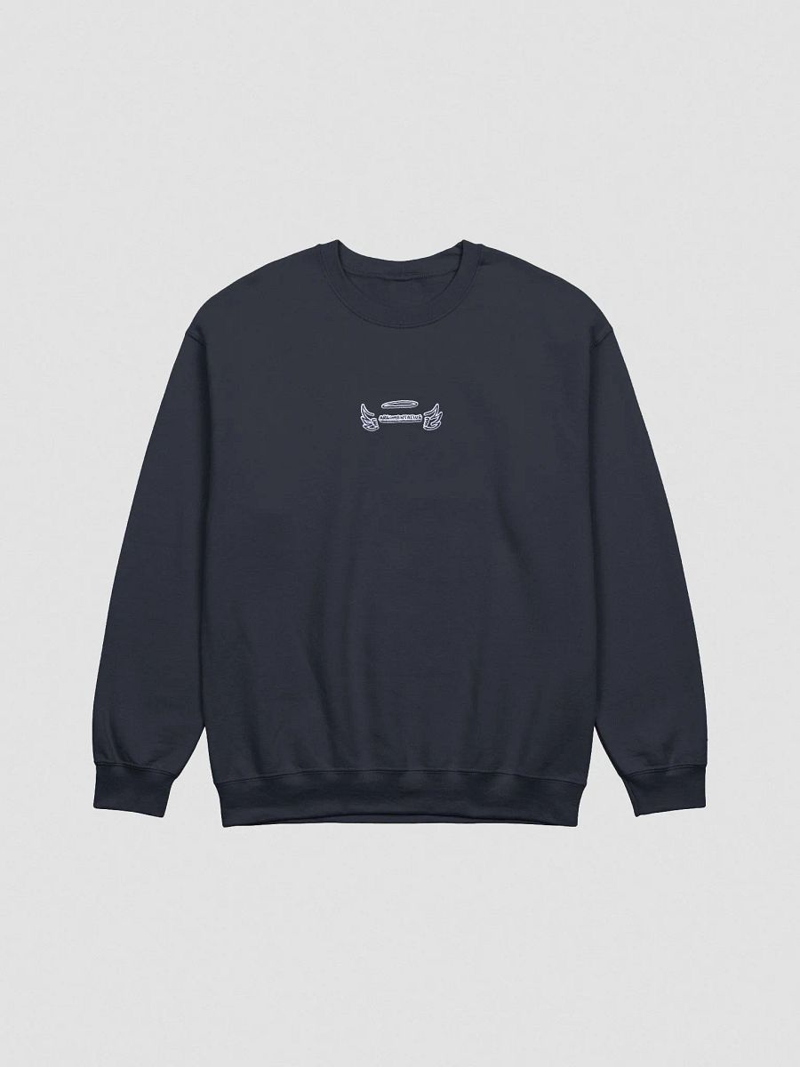 ANGELIC (navy bubble design) embroidered crewneck product image (5)