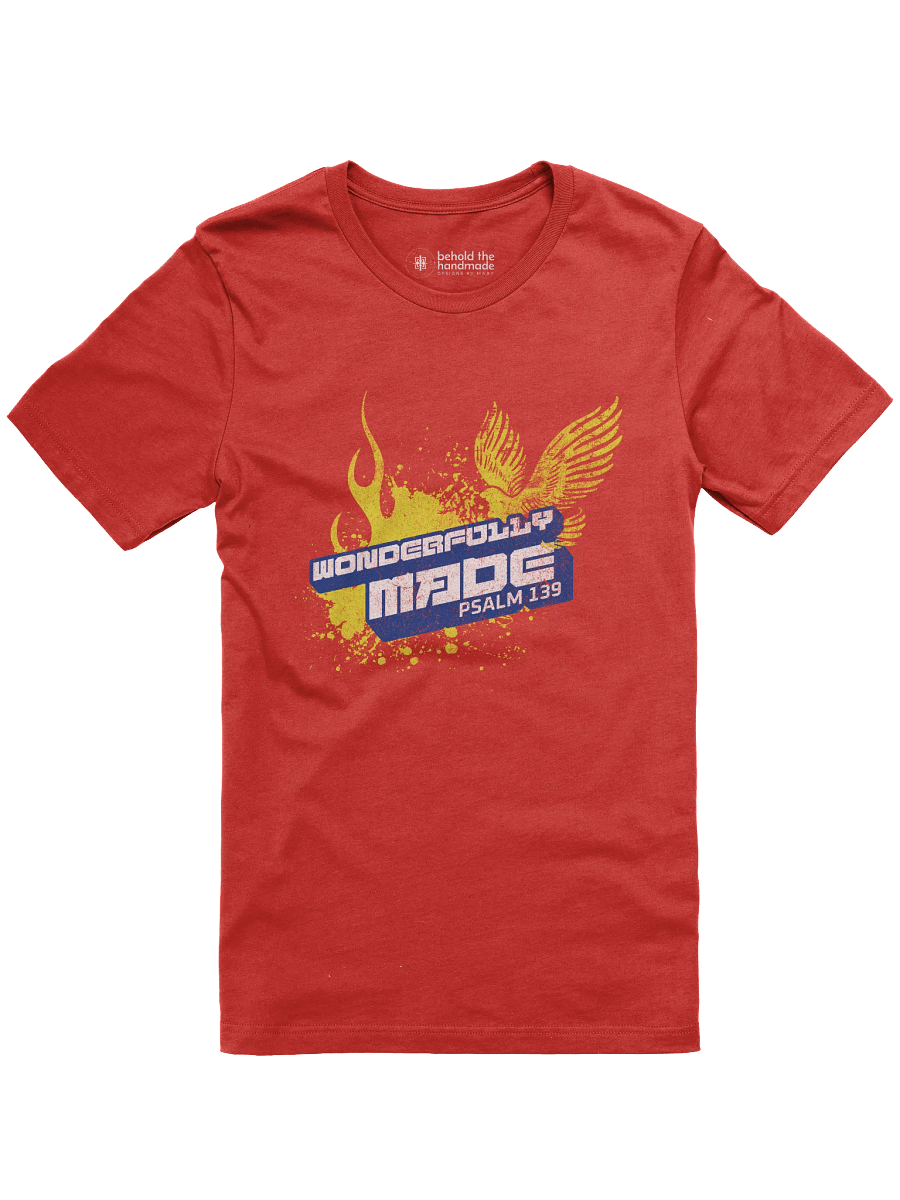 Wonderfully Made- Psalm 139, Short Sleeved T- Shirt product image (2)