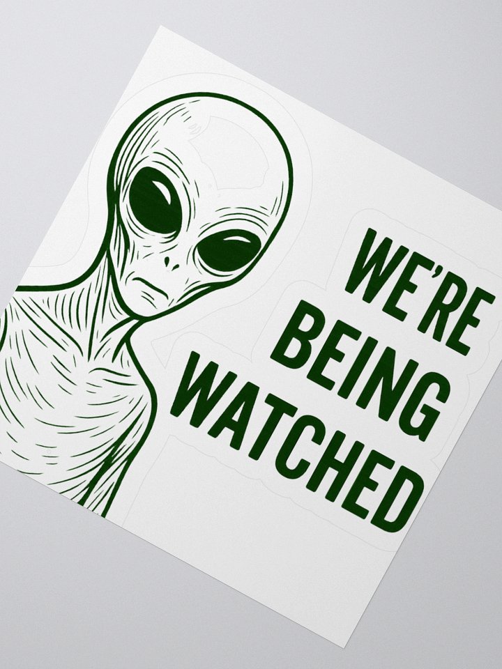 Were being watched sticker product image (5)
