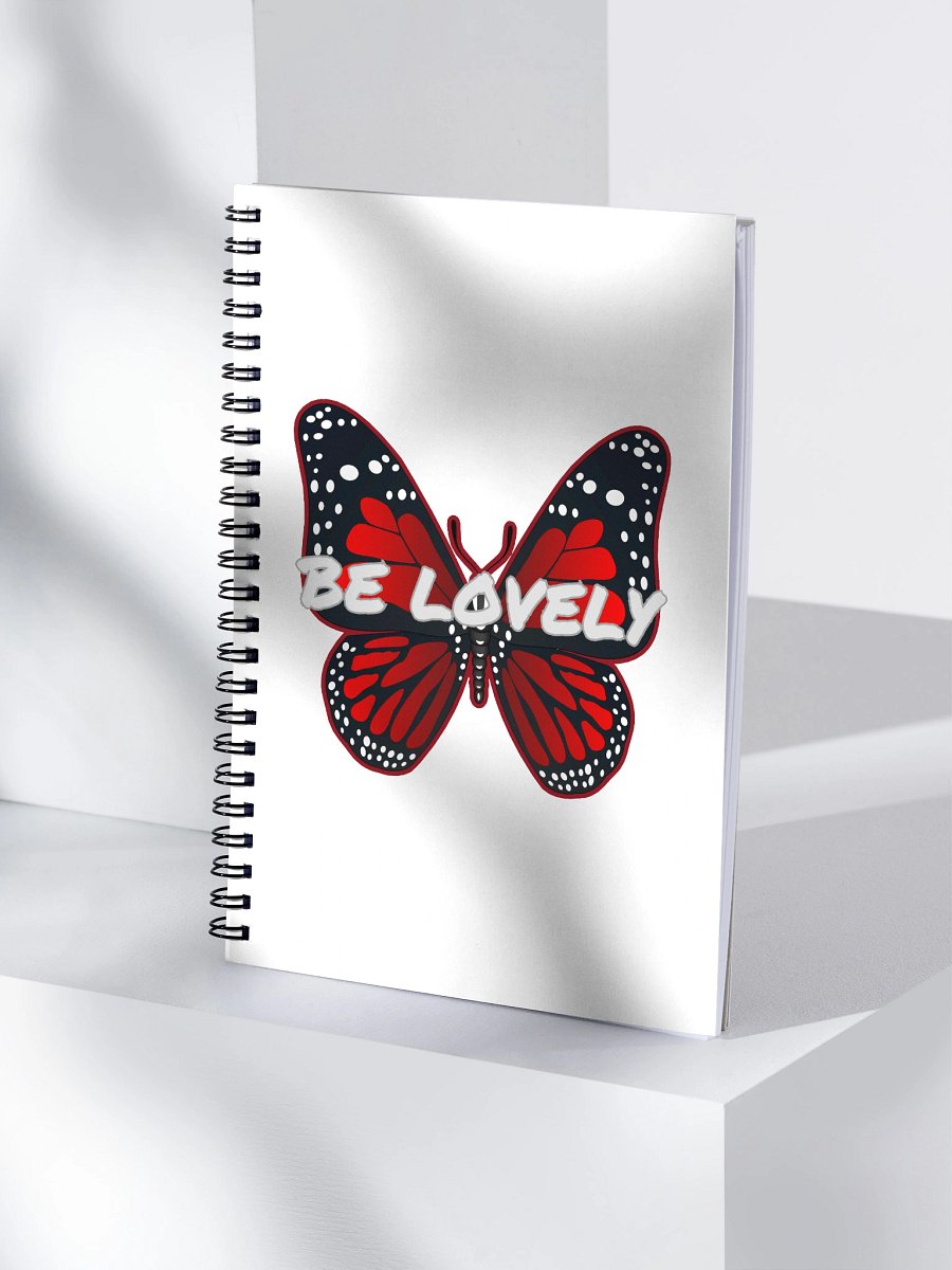 Be Lovely Butterfly Notebook product image (4)