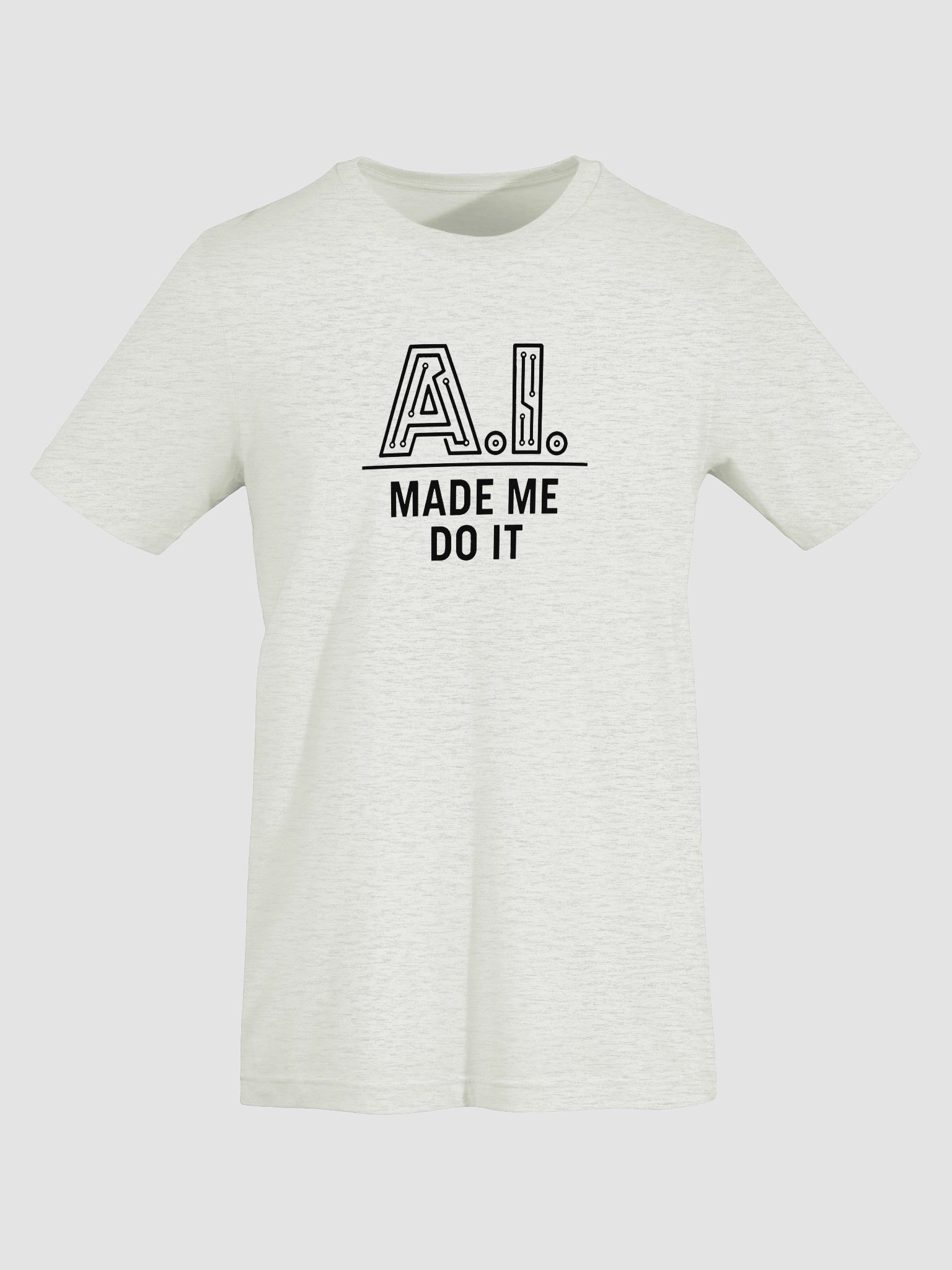 AI Shirt - Funny AI Made Me Do It Shirt product image (4)