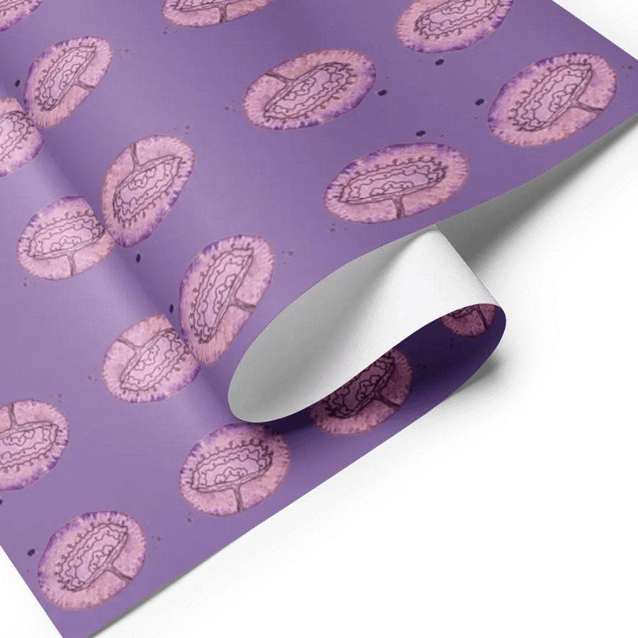 Flower Polka Dots Wrapping: Set of 3 Sheets product image (7)