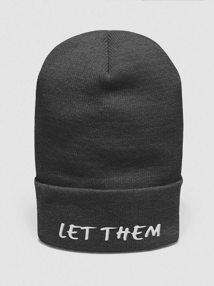 LET THEM Beanie product image (2)
