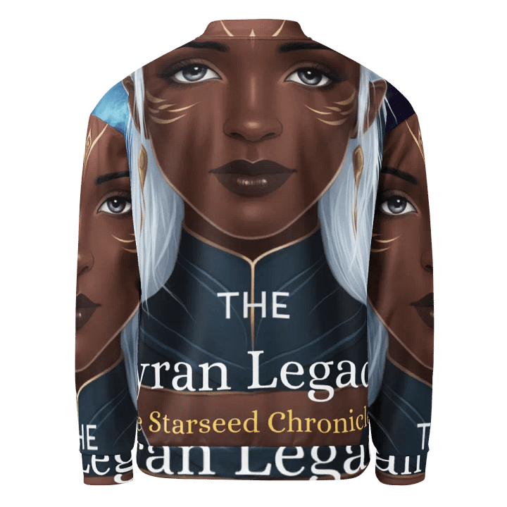Lyran Legacy Lightweight Bomber Jacket: Embrace Cosmic Power product image (2)