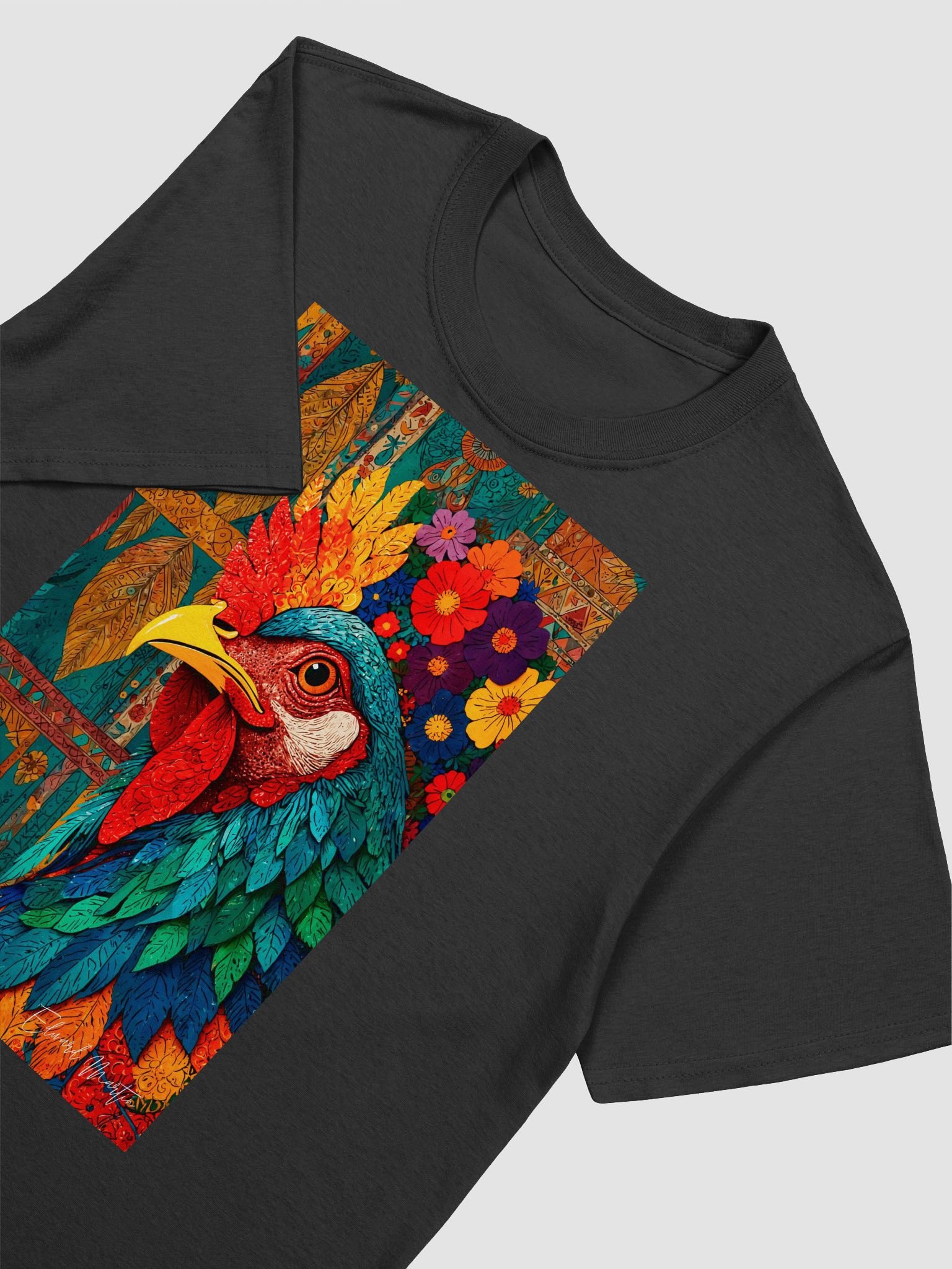 'Sir Reginald Crowington' by Edward Martin: Mixed Media Collage Stylized T-Shirt product image (27)