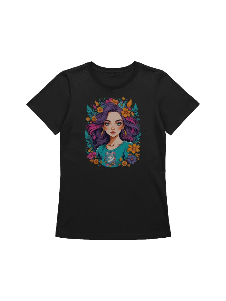 Bloomcore Flower Girl v2 - Bella Canvas Women's Supersoft Relaxed-fit T-Shirt product image (2)