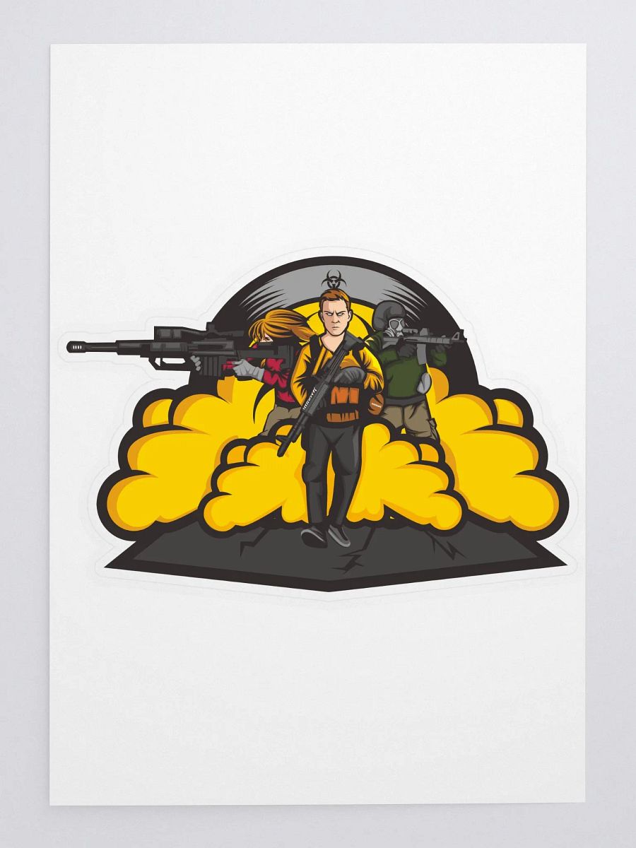 Apocalyptic Death Squad Kiss-Cut Stickers product image (3)