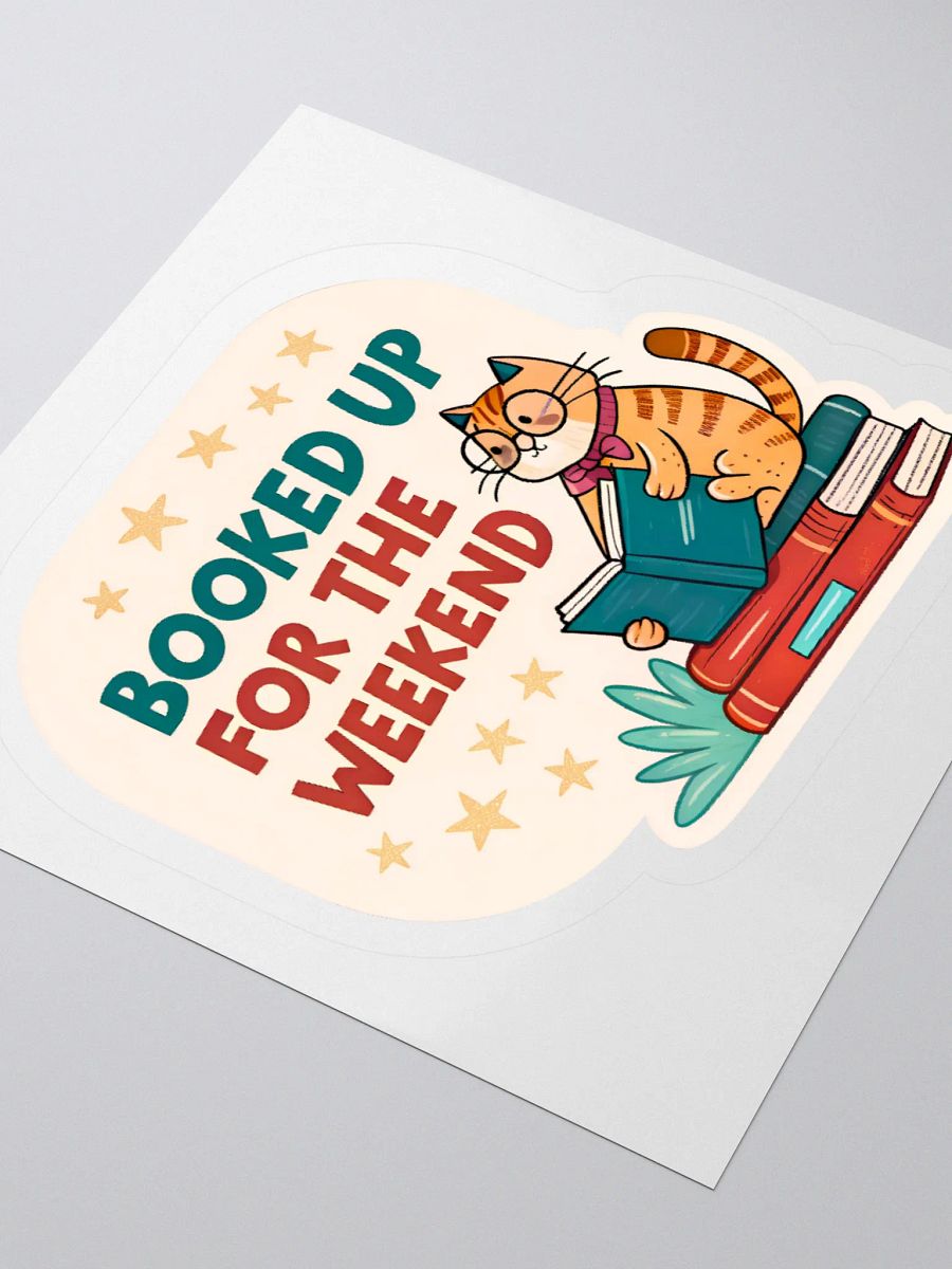 Whiskered Wisdom Sticker product image (7)